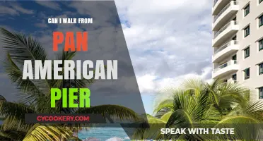Walking from Pan American Pier: What's Possible?