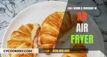 Warm Crispy Croissants with an Air Fryer