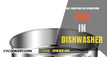 Springform Pans: Dishwasher Safe or Not?