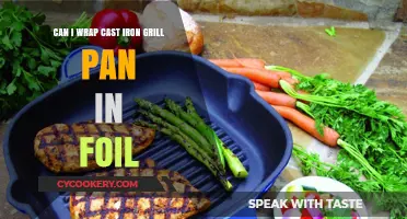 Should You Wrap Your Cast Iron Grill Pan in Foil?