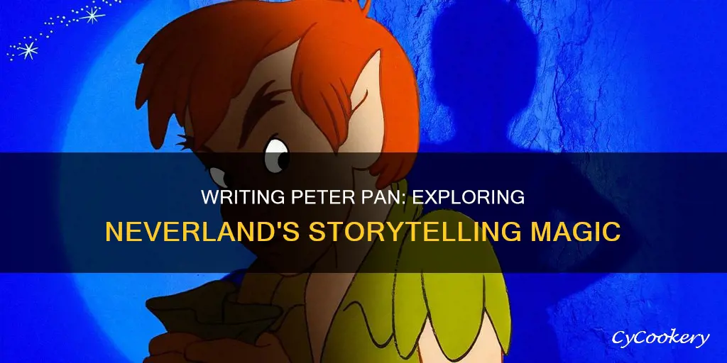 can I write a book about peter pan