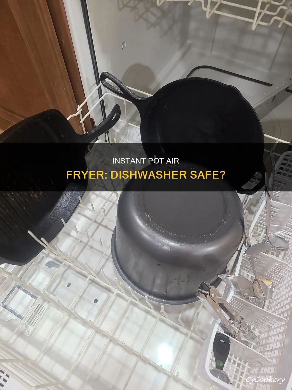 can instant pot air fryer go in dishwasher