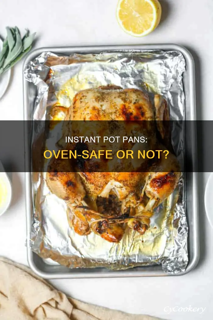 can instant pot pan go in oven