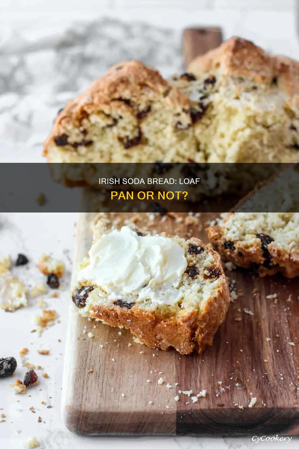 can irish soda bread be baked in a loaf pan