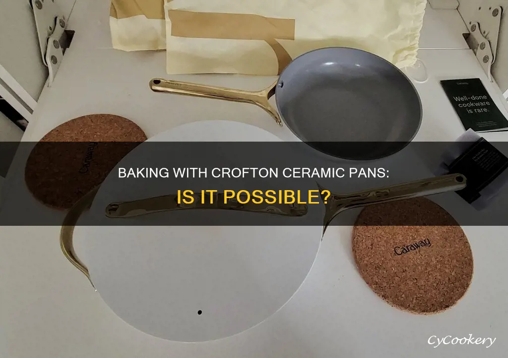 can is bake in crofton ceramic pans