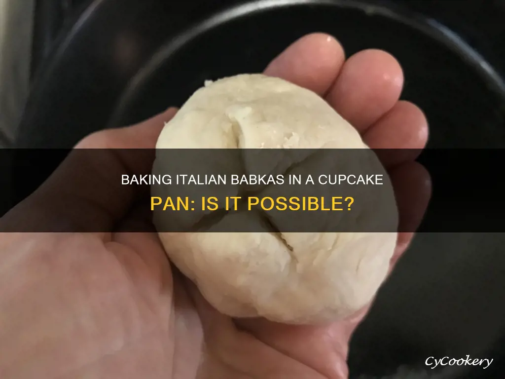can italian bahbas be made in a cupcake pan