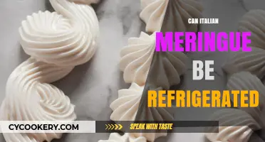 Refrigerating Italian Meringue: Tips for Storage and Freshness