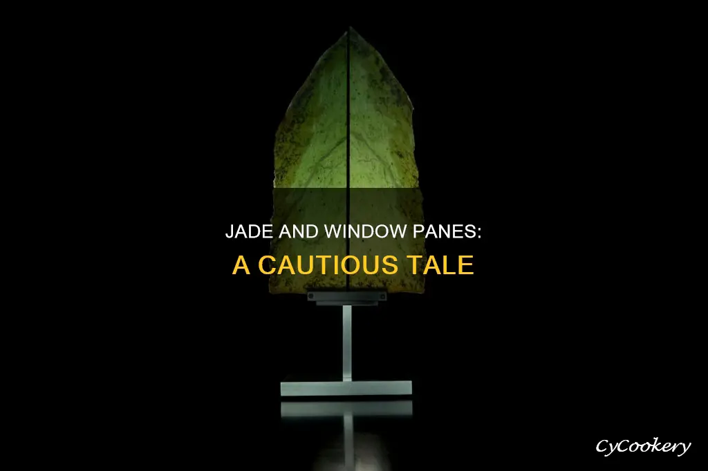 can jade be kept close to window pane