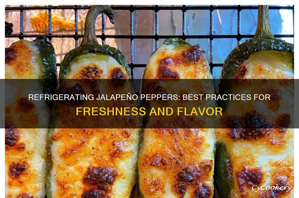 can jalapeño peppers be refrigerated