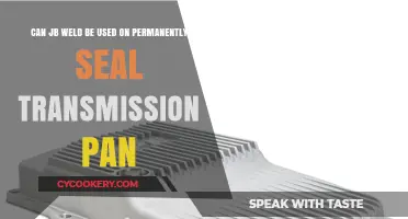 How to Permanently Seal Transmission Pan with JB Weld