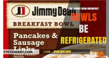 Refrigerating Jimmy Dean Breakfast Bowls: Best Practices for Freshness