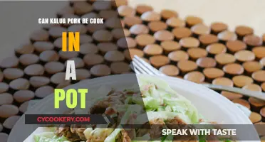 Kalua Pork: Pot Cooking Method Explored