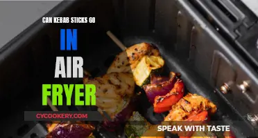 Air Fryer Kebabs: Can You Use Kebab Sticks?