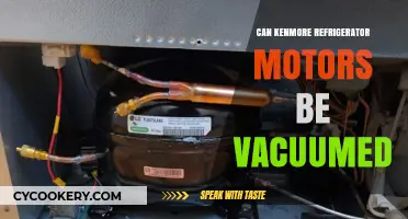 Can You Vacuum Kenmore Refrigerator Motors? A Maintenance Guide