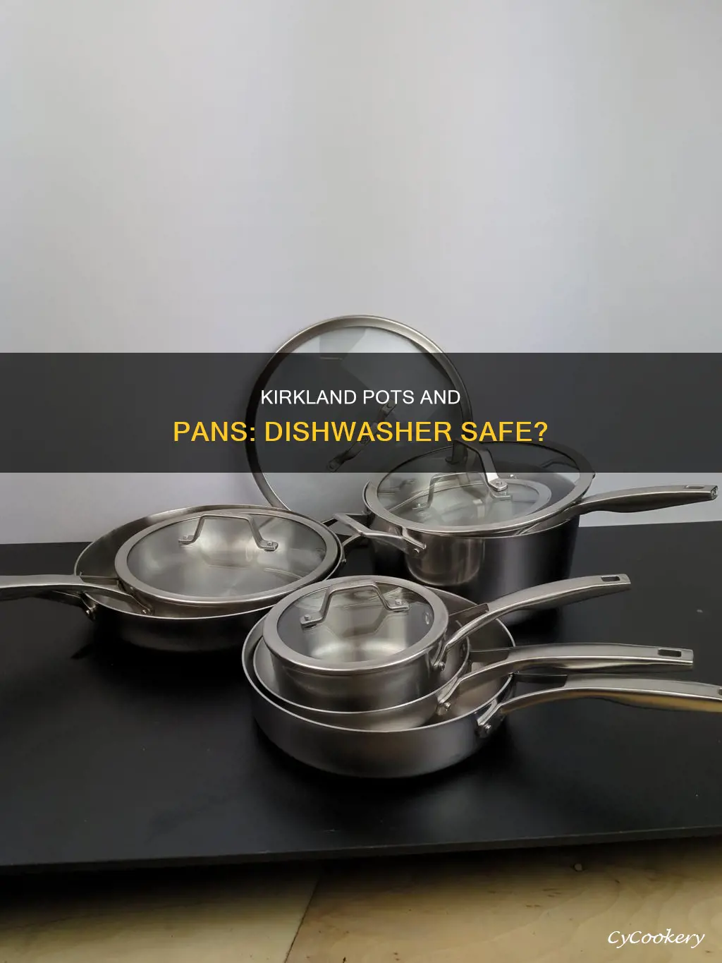 can kirkland pots and pans go in the dishwasher