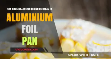 Baking Krusteaz Meyer Lemon in Aluminum Foil Pan?