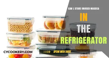 Storing Unused Maseca: Refrigerator Tips for Freshness and Longevity