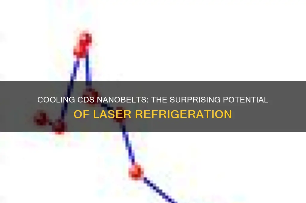 can lasers really refrigerate cds nanobelts