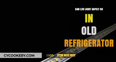 Can LED Lights Be Safely Installed in Older Refrigerators?