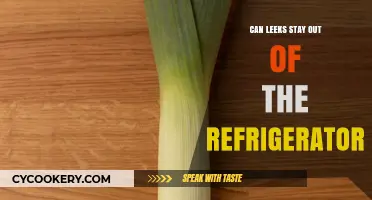 Can Leeks Stay Out of the Fridge? Storage Tips Revealed