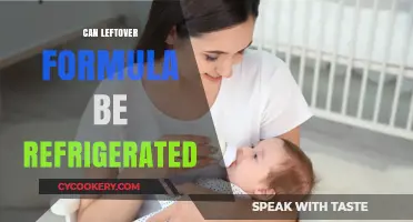 Refrigerating Leftover Formula: Safe Practices for Baby's Nutrition
