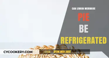 Refrigerating Lemon Meringue Pie: Best Practices for Storage and Freshness