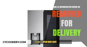 Can LG Refrigerator Doors Be Removed for Delivery? A Guide