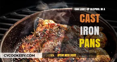 Cast Iron Pans: Lighting Up Alcohol Safely