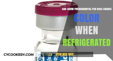 Does Refrigeration Alter Liquid Phenobarbital Color for Dogs?