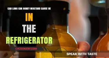 How Long Does Honey Mustard Sauce Last in the Fridge?