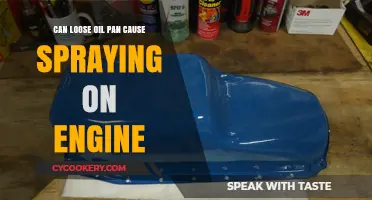Loose Oil Pan: Engine Spraying and Its Causes