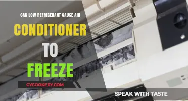 Can Low Refrigerant Cause Your Air Conditioner to Freeze?