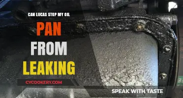 Lucas Oil: Fix for Leaky Oil Pan?