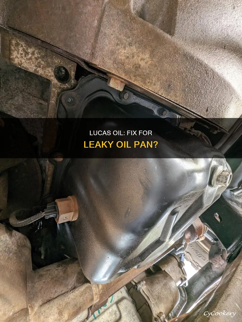 can lucas stop my oil pan from leaking