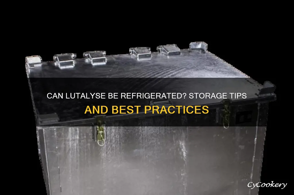 can lutalyse be refrigerated