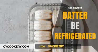Refrigerating Macaron Batter: Tips for Perfect Results Every Time