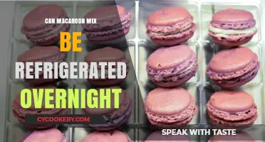 Refrigerating Macaroon Mix Overnight: Best Practices for Perfect Results