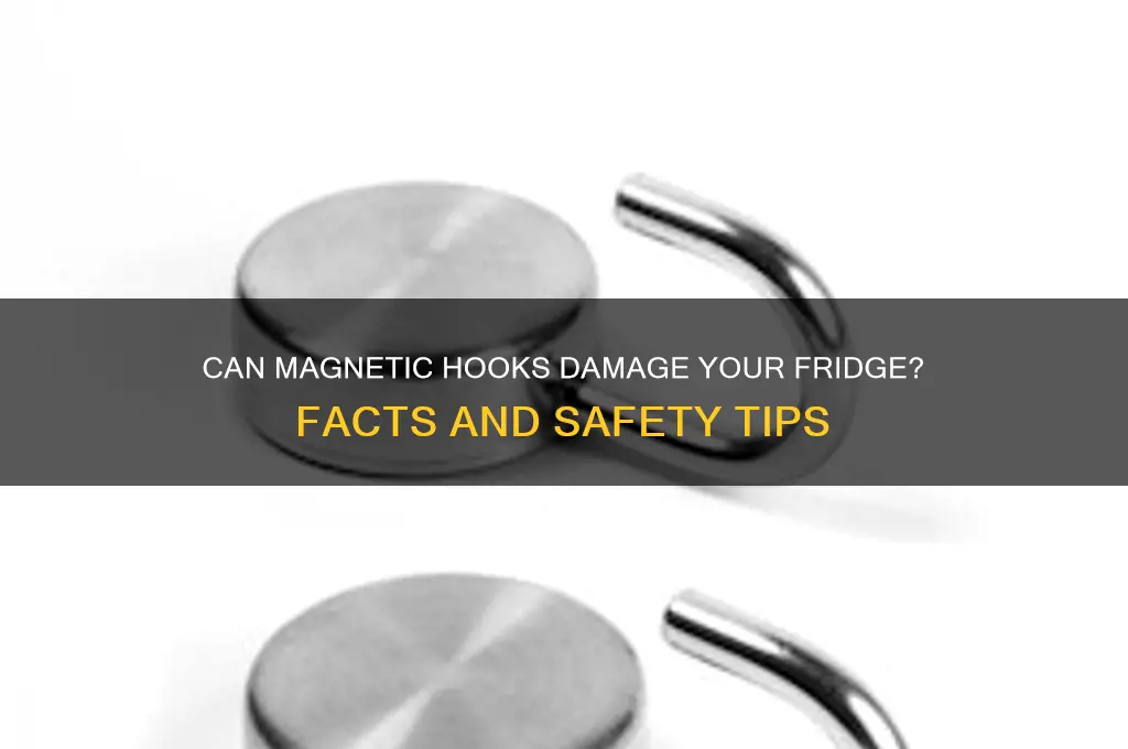 can magnetic hooks hurt refrigerators