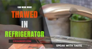 Safely Thawing Mahi Mahi: Refrigerator Tips for Perfect Results