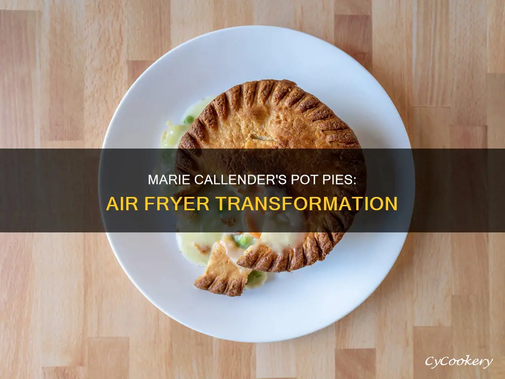 can marie callender pot pies be cooked in air fryer