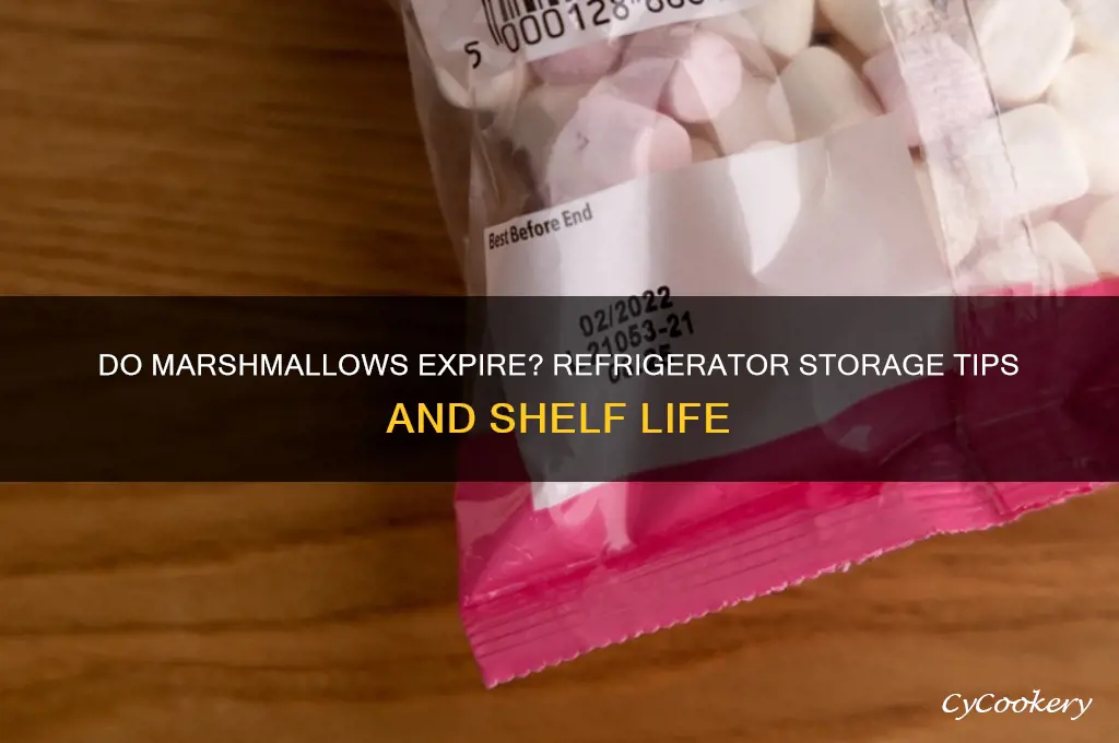 can marshmallows go bad in the refrigerator