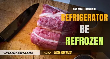 Refreezing Thawed Meat: Safe Practices for Refrigerator-Thawed Foods