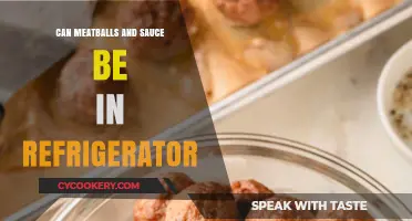 Storing Meatballs and Sauce: Refrigeration Tips for Freshness and Safety