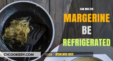 Refrigerating Melted Margarine: Best Practices and Storage Tips
