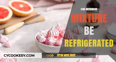 Refrigerating Meringue Mixture: Best Practices for Perfect Results