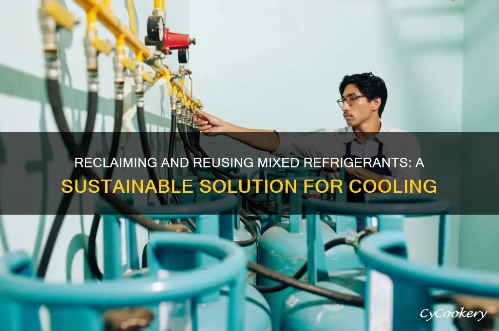 can mixed refrigerants be reclaimed and reused