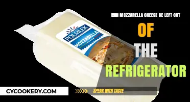 Mozzarella Cheese Storage: Safe to Leave Out of the Fridge?