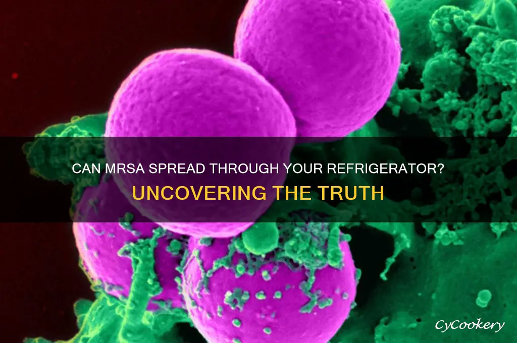 can mrsa be contracted by a refrigerator