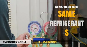 Can Multiple ACs Share the Same Refrigerant Type?