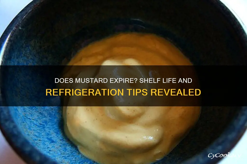 can mustard go bad in the refrigerator